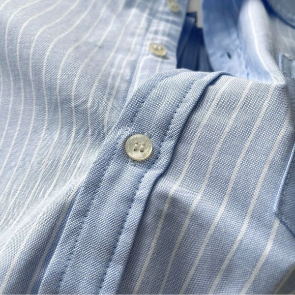 Coach Light Blue Pinstripe Dress Shirt - Picture 3 of 7